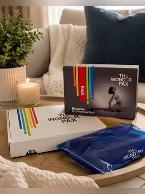 The Wonder Pax Reusable Back Gel Pack | Hot & Cold Therapy | Pain Relief Wrap